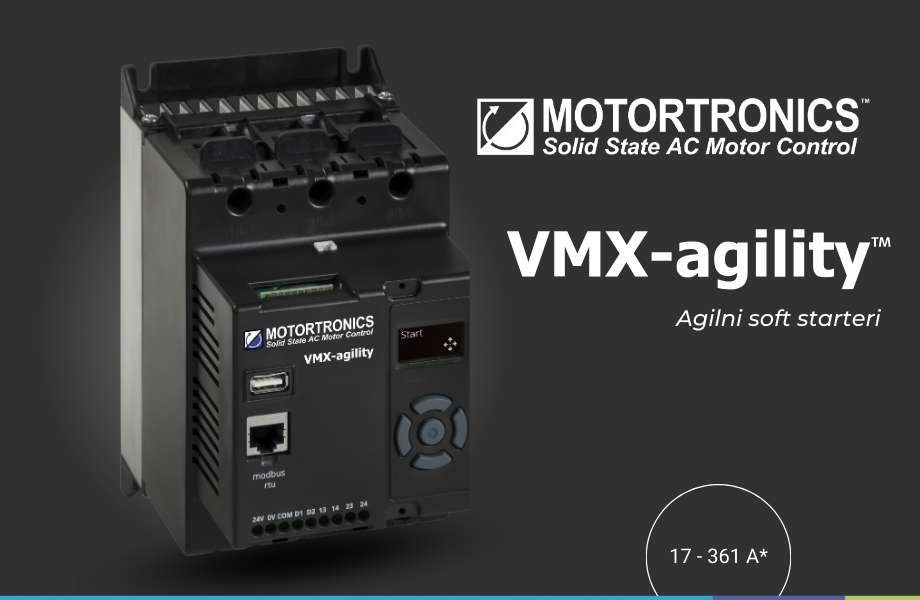 VMX-agility™ – nova generacija pametnih soft startera