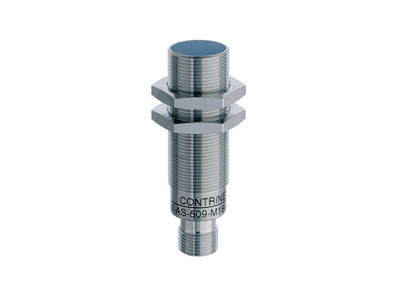 CONTRINEX Induktivni senzor sa analognim izlazom, M18, 10mm merni opseg, M12 4-pina , DW-AS-509-M18-002; 330-020-393