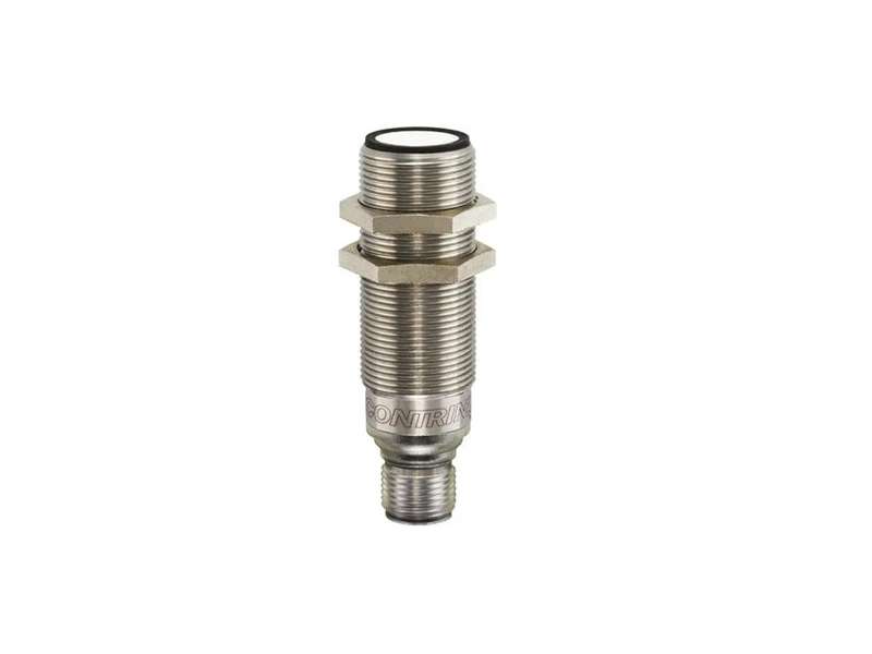 CONTRINEX Short body Reflex M18 Stainless steel V2A 0...1200 mm, USR-M18MC-WMS-303; 605-010-246
