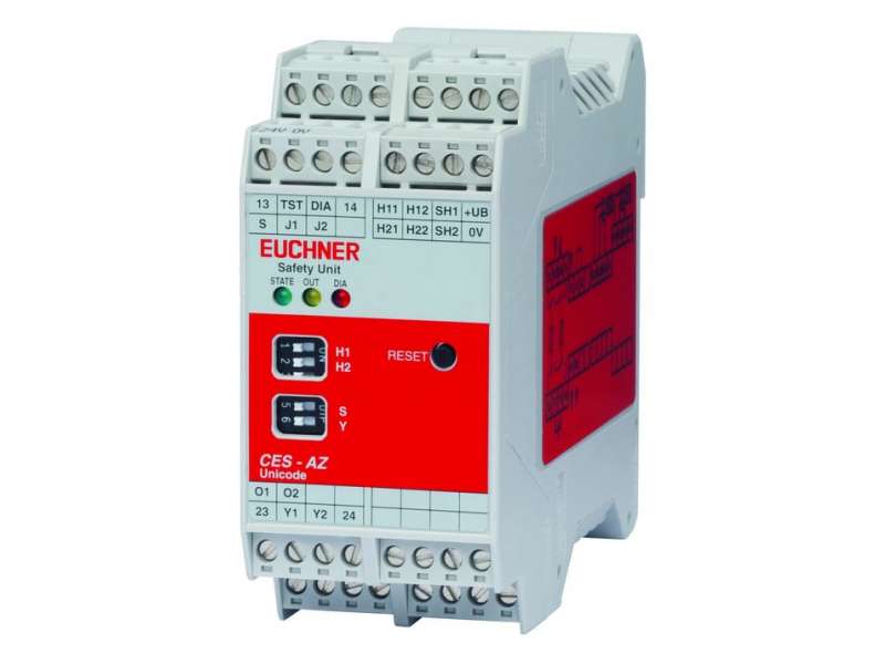 EUCHNER Evaluation unit CES-AZ-AES-02B (for 2 read heads); 104775