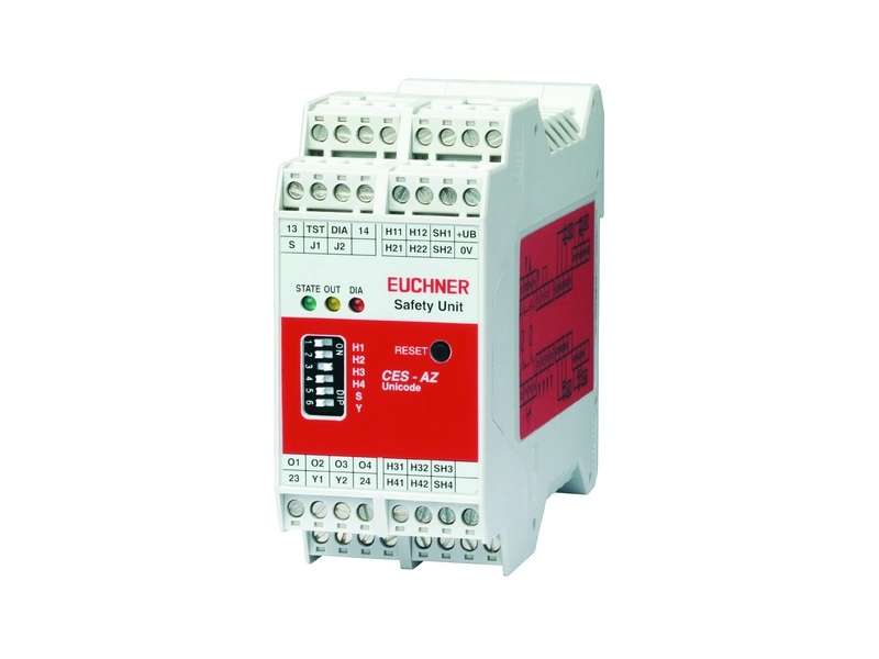 EUCHNER Evaluation unit CES-AZ-AES-04B (for 4 read heads); 104780