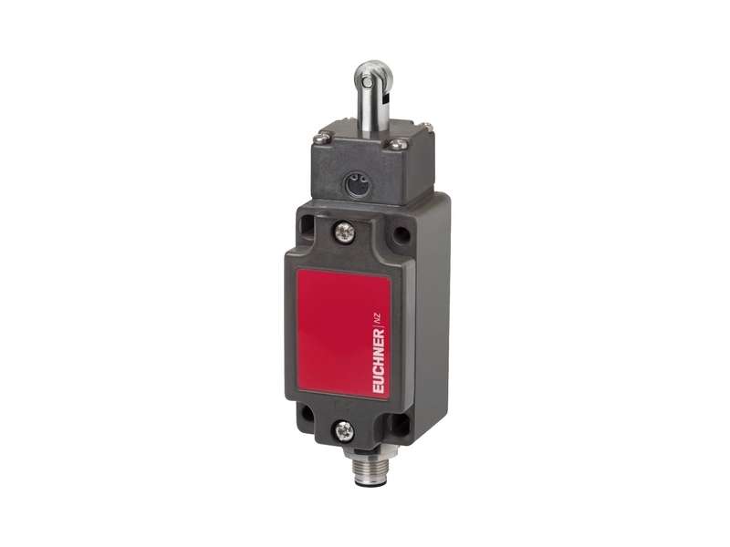 EUCHNER Safety switch NZ.RS, roller plunger, steel roller ø 12 mm, plug connector SVM5 ; 090963
