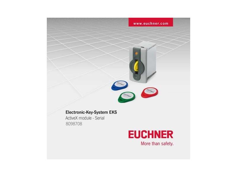 EUCHNER SW EKS ACTIVEX-MODULE SERIAL 3964R (Order no. 8098708)