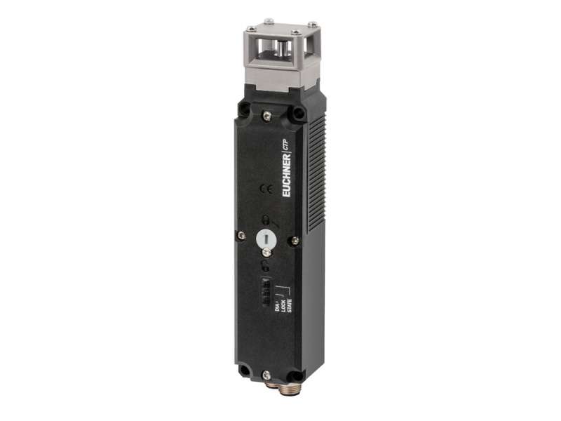 EUCHNER Transponder-coded safety switch CTP-AR, 2 x M12, stainless steel ; 157816