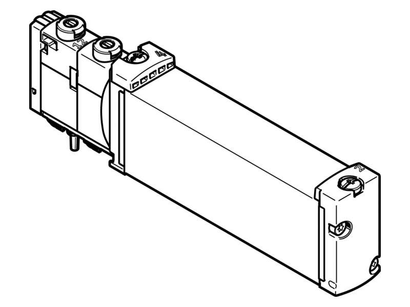 Festo Air solenoid valve VUVG-B18-M52-MZT-F-1T1L ; 8004892