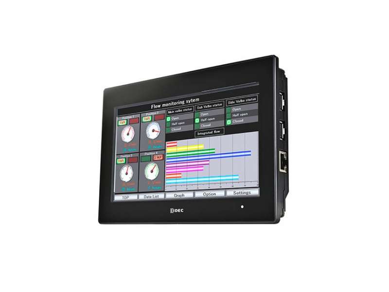 IDEC HG2J 7in PCAP TFT Color HMI; HG2J-7UT22TF-B