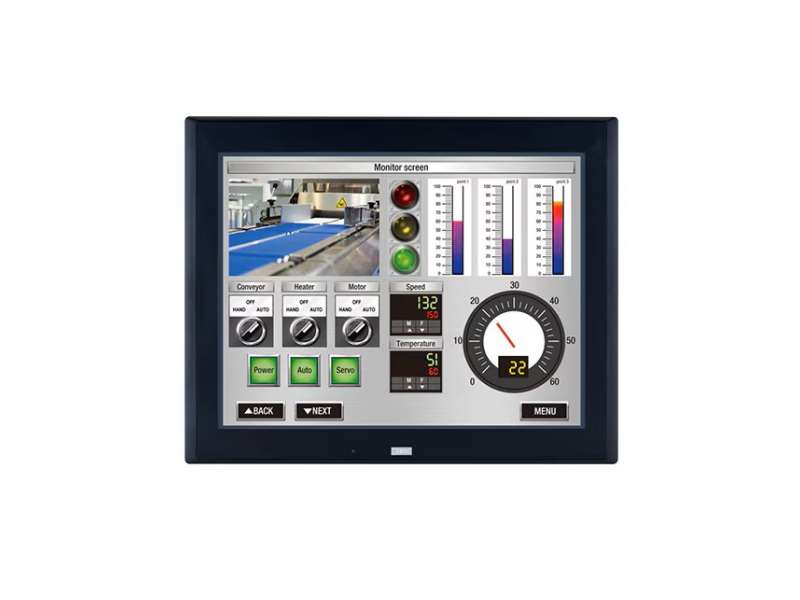 IDEC HG5G 15 inch TFT 65K Black Bezel; HG5G-VFXT22MF-B