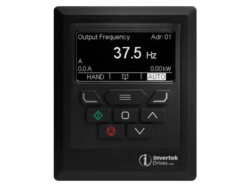 INVERTEK DRIVES Optipad Remote TFT Keypad with RJ45 Cable; OPT-3-OPPAD-IN