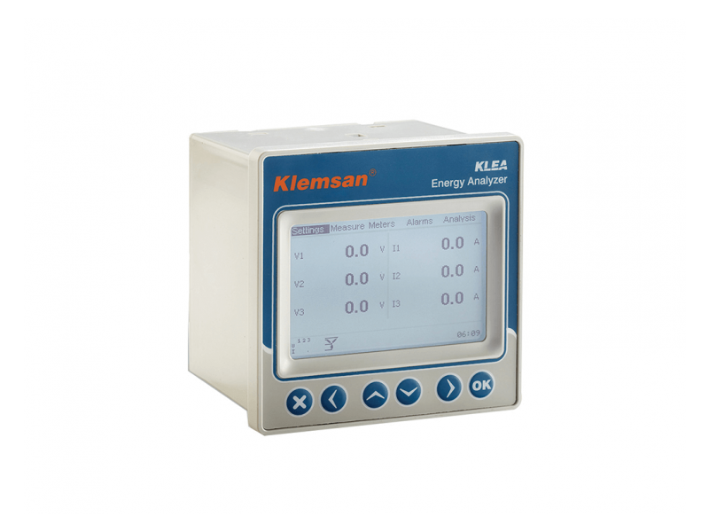 Klemsan Energy analyzer with 2 analog outputs KLEA 322P, 0-6A CT ; 606102