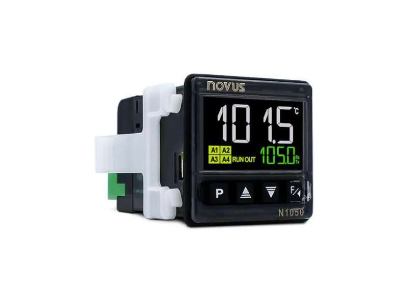 NOVUS N1050 USB Timer/temperature controller, 1 relay + pulse; 8105000000
