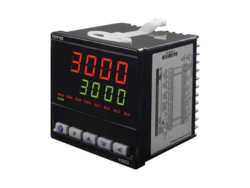 NOVUS N3000 USB RS485 24V Process controller, 4 relays, 96x96 mm; 8300200224