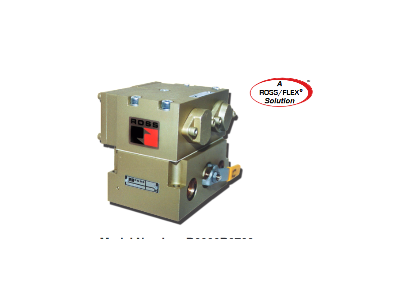 ROSS EUROPA 3/2 Directional Control Valve-Pressure operated with pressure booster ; D3900B0700
