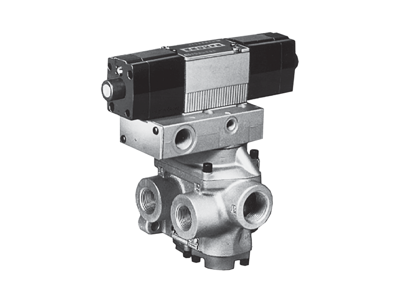 ROSS EUROPA Double Solenoid Pilot Inline Valve 4/2 ; D2776B4003W