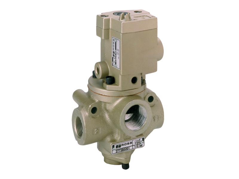 ROSS EUROPA Remote Air Pilot Inline Valve 4/2 ; D2756A6001