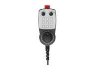 EUCHNER Hand-held pendant station HBM, EMERGENCY STOP device, membrane pushbuttons, selector switch, enabling switch, handwheel, HBM-120