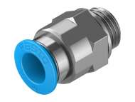 Festo Push-in fitting QS-G1/4-10 ; 186101