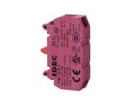 IDEC Accessories YW series, contact bloc, 1 NC; YW-E01