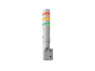 IDEC LED Tower Frame Mount 3 Tier - red yellow green, Steady/Flashing/Alarm; LD6A-3GZQW-RYG