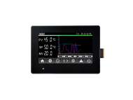 IDEC Main unit, Controller with operator interface, 4.3-inch wide, Black bezel, Relay output; FT1J-4F12RAG-B
