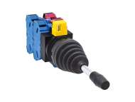 IDEC Mono-lever switch / HW series, 4 directions maintained , 2 x NO + 2 x NC contacts, standard lever; HW1M-1111-22N9