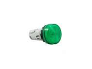 IDEC Pilot light / YW series, Ø30mm button, Plastic bezel , Unibody Green 230/240V AC/DC; YW1P-1UQM3G
