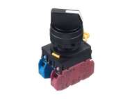 IDEC Selector switches - non illuminated / YW series, 2 positions maintained, Plastic bezel , 1NO, 1NC; YW1S-2E11