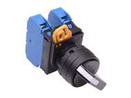 IDEC Selector switches - non illuminated / YW series, 2 positions maintained, Plastic bezel , 2NO, 0NC; YW1S-2E20