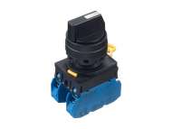 IDEC Selector switches - non illuminated / YW series, 3 positions maintained, Plastic bezel , 2NO, 0NC; YW1S-3E20