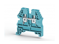Klemsan 10mm2,screw type,single deck feed through terminal block,Insulation material PA,Blue, AVK 10; 304151