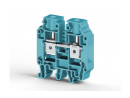 Klemsan 25mm2,screw type,single deck feed through terminal block,Insulation material PA,Blue , AVK 25 RD; 304291