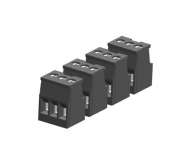Siemens Connector Block, 3-pole, gold (4/PK) - 6ES7292-2BC30-0XA0