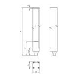 EUCHNER Light curtain LCA-2TR-50-910 ; 156664 - slika 2