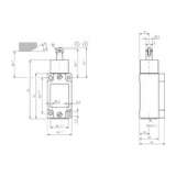 EUCHNER Position switch NG.RS, steel roller ; 079942 - slika 2