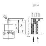 EUCHNER Position switch NG.RS, steel roller ; 079942 - slika 4
