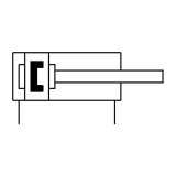 Festo ISO cylinder DSNU-20-50-P-A ; 19210 - slika 4