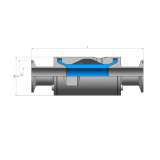 HO-Matic Pinch valve Series 88, DN50,NR-LH; 88050.021.000 - slika 2