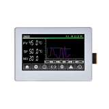 IDEC Main unit, Controller with operator interface, 4.3-inch wide, Silver bezel, Relay output; FT1J-4F12RAG-S - slika 1