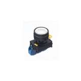 IDEC Pushbutton - non illuminated / YW series, Ø30mm button, Momentary, Plastic bezel , 1NO, 0NC White; YW1B-M1E10W - slika 2