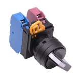 IDEC Selector switches - non illuminated / YW series, 2 positions maintained, Plastic bezel , 1NO, 1NC; YW1S-2E11 - slika 2