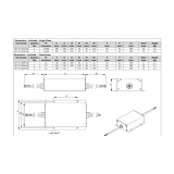 INVERTEK DRIVES EMC filter trofazni, struje do 16 A, IP66 ; OPT-2-E3016-66 - slika 3