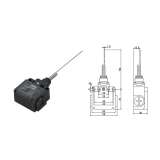 XURUI Krajnji prekidač- mačiji brk 4A/250VAC ; XZ-9206 - slika 2
